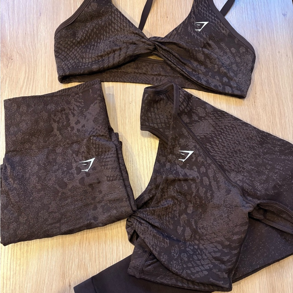 Gymshark Brown Adapt Set